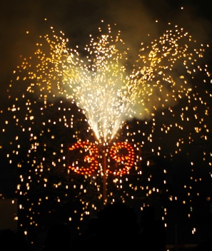 Geburtstagsfeuerwerk