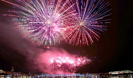 Musikfeuerwerk Feuerwerk Im Takt Der Musik